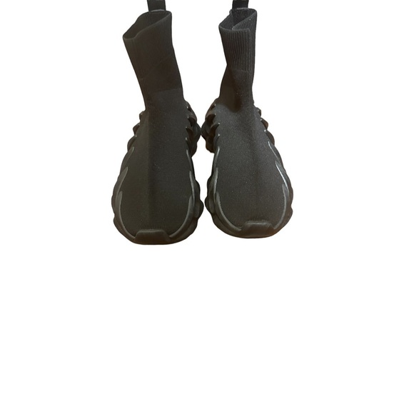 Cape Robbin Black Sock Sneakers - Picture 7 of 9